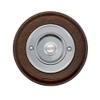 Modern Living Round Wireless Doorbell in Tudor and Brushed Nickel