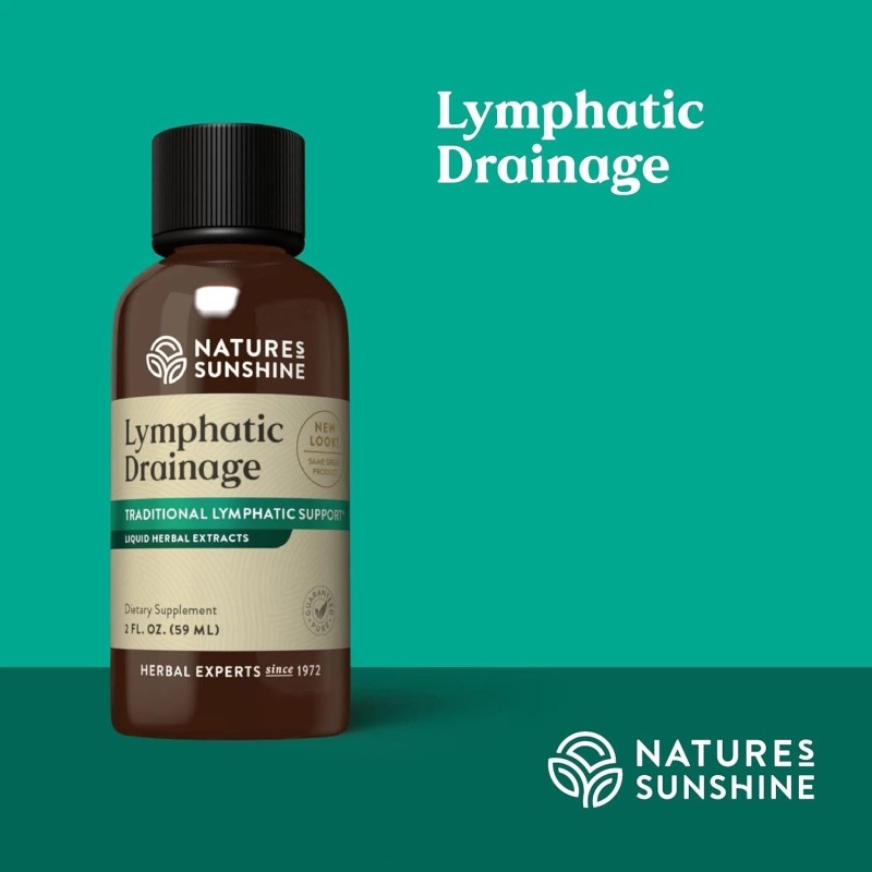 Nature's Sunshine Lymphatic Drainage - Immune Support, Cleanse & Detox,immunity