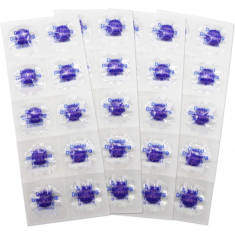 Plaqsearch Disclosing Tablets ~ Set of 40 ~ Two Tone