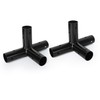 Aoneky 1 3/8'' 2pcs 4 Way Corner Canopy Fitting -