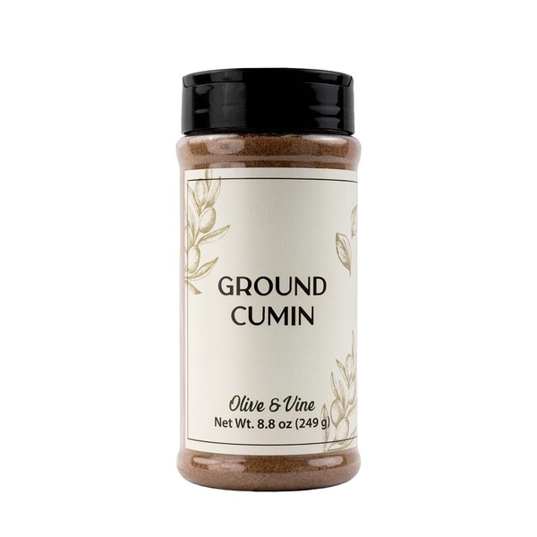 Olive & Vine Ground Cumin, Warm & Earthy Flavor, For