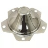 Empi Vw 5 Lug Chrome Center Wheel Cap, Fits All