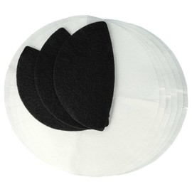 vhbw 3 x Carbon Filters, 6 x Paper Filters Compatible with DeLonghi D38 Series, F 38233, DL Series, F 38436 Fryer - 9 Piece Filter Set