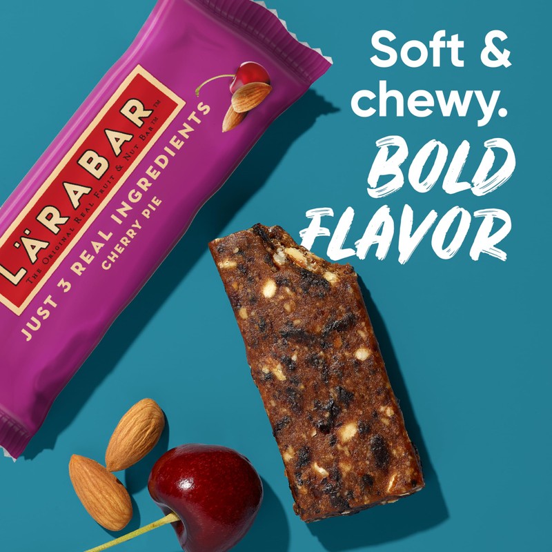 Larabar Cherry Pie, Gluten Free Vegan Fruit & Nut Bar,