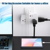 Surge Protector Outlet Extender with Rotating Plug, Multi Plug Outlet