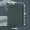 Dingbats* Wildlife Lined Journal A5 - Vegan Leather Soft Cover,