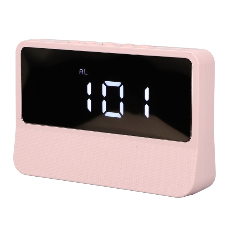 LED Mirror Alarm Clock 2 Levels Brightness Digital Alarm Clock