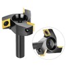 SpeTool Slab Flatting Router Bit 3 Flute Carbide Insert Planing