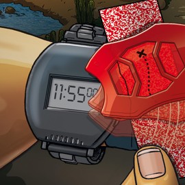 Kosmos Die Drei ??? Detective Clock 632298, Detective Toy, Detective Equipment, Detective Set, Children's Birthday Gift, Gift for Children from 8-12 Years