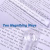 Cosmos Magnifying Ruler Mini Magnifying Bar Magnifier Ruler for Reading