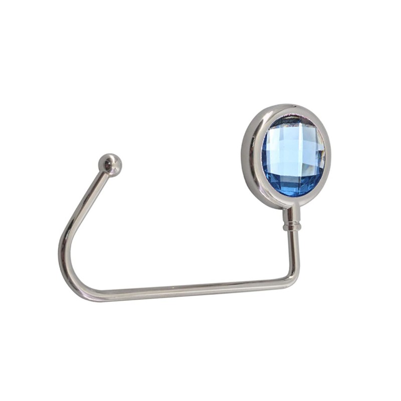 LABRIMP 2pcs Alloy Handbag Hooks Side Hangers for Purses Secures