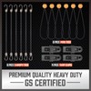 30 - piece Bungee Cords with Hooks - Bungee Cords