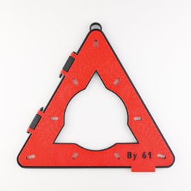 Southern Rec Supply Outsville AccuRack Carry Case Hard Template Sheet Holder/Carrier 10 Ball (Red)