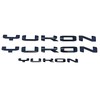 Door Rear Letter Emblem Badge Nameplate Replacement for 2021-2025 Yukon