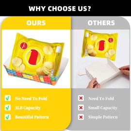 No Folding Required 50 Pack 3Lb 3D Building Block Favor Paper Food Trays Large Brick Theme Party Disposable Serving Tray Food Boats Nacho Trays Hot Dog for Building Block Themed Party Decorations