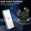 Ordtop Sport Wireless Earbuds with Earhooks, 70H Playtime, IPX8 Waterproof