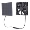 Solar Panel Powered Fan Portable 3.5W 6V Solar Exhaust Fan