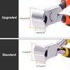 SPEEDWOX Mini End Cutting Pliers, 4.5" End Nipper with PVC