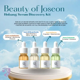 Beauty Of Joseon- Hanbang Serum Discovery Kit 4 Pcs Momento de aplicación DíaNoche Tipo de piel Todo tipo de piel