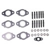 Czomoizc Exhaust Manifold Gaskets, Stud & Nut Kit Compatible with