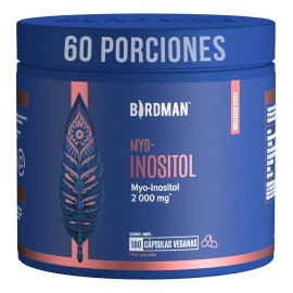Birdman Myo - Inositol 2000 mg | Sin Aditivos | 60 Porciones | 180 Cápsulas