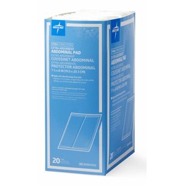 Medline Sterile Abdominal Pad, 8" x 7.5" (Pack of 240)