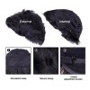 Creamily Peluca Corta Recta Natural Pelo Sintético Negro