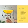Solar System Stained Glass Suncatcher Hanging Wall Decor, Space Gift