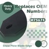 Qagea Heavy Duty Snow Plow Blade Edge Compatible with John