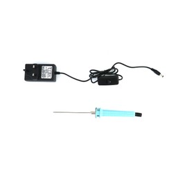 QWORK® Electric Foam Cutter,10CM Hot Wire Cutting Pen,100-240V/15W Polystyrene Cutter Kit
