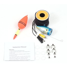 Underwater Fishing Camera 12 IR LED Lights Waterproof Fishing Camera with 20M/30M/50M Cable for Fish Finder