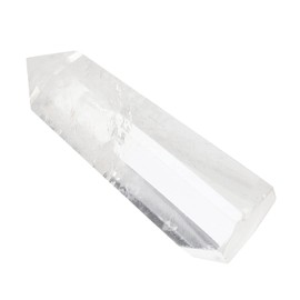 NOLITOY Crystal Hexagonal Column Natural Wand for Home Decor Height Decorative Craft Stone for Photography Feng Shui and Aquariums