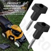 TEKONPRO 2 Pack 720-05066A Wing Knob for MTD Troy-Bilt Cub-Cadet