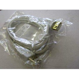 DIXIETREE Replacement for 1.8M USB 2.0 A Male to A Female White Extension with Gold Plated Connection
