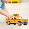 Tnfeeon Simulation Double Door Taxi, Die-Cast Aluminium 1:32 Scale Driver's