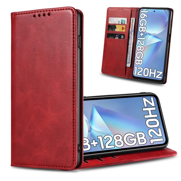 Keihok Leather Case Designed for Blackview Shark 8 Case, Blackview