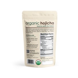 ONE ORGANIC Hojicha Roasted Green Tea Powder 4.4 oz (125g)