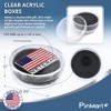 PinMart Made in USA Plastic Circle Gift Box - Large