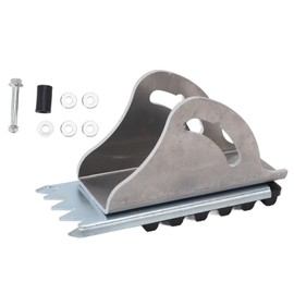 Ladder Shoe Kit, Ladder Anti Skid Feet Extension Ladder Parts Replacement Ladder Safety Shoe Ladder Feet for Home Construction Sites Warehouses