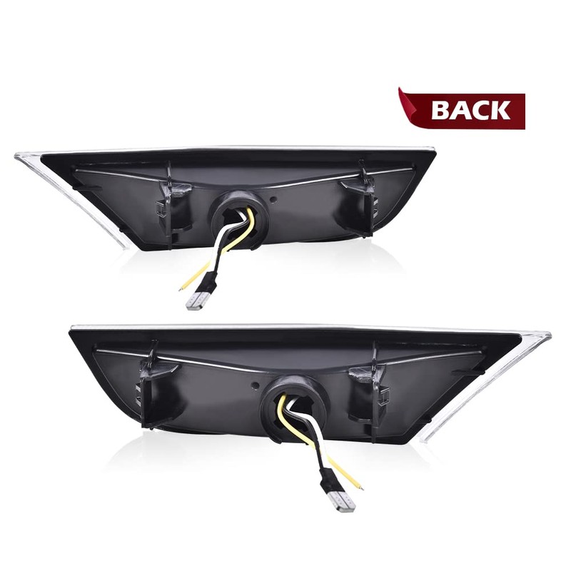 ALLGOOD LED Sequential Signal Side Marker Lights, Side Marker Switchback