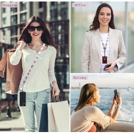 Doooze Phone Strap - Crossbody Phone Lanyard With Charms for All Smartphones