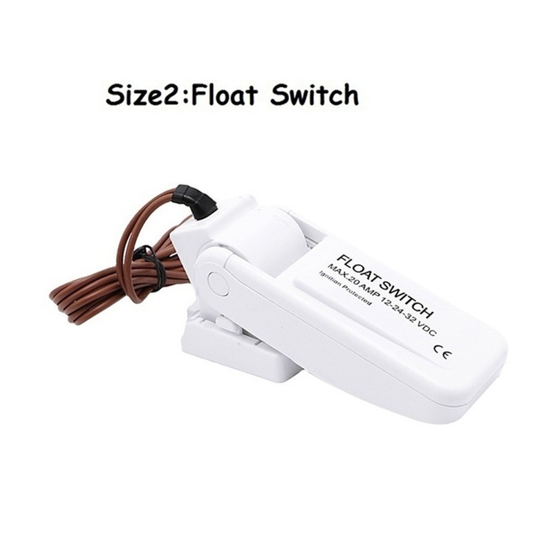12V 1100GPH Automatic Boat Bilge Pump Float Switch Bilge Switches