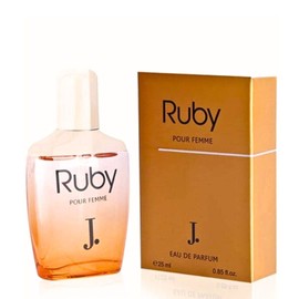J. Ruby For Women EDP - 25ML (0.85Oz) |Sweet, Fruity, Powdery, Nutty, Almond, Woody| Long Lasting & Luxurious scents, Perfumes for Men & Women