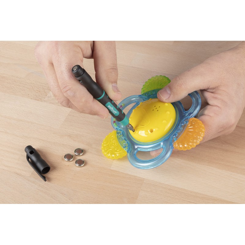 wolfcraft Micro Bit Pen I 8736000 I Pocket Tool for