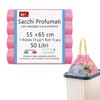 HW 60 Pieces 55 x 65 cm Strawberry Scent Trash