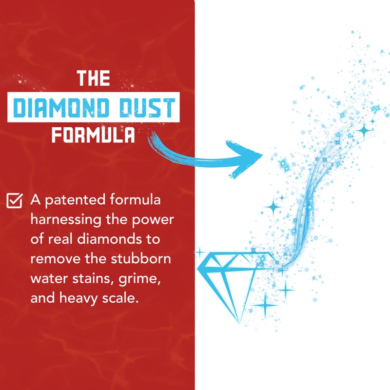 Diamond ShineProfessional Hard Water Cleaner - Lime, Calcium, Rust, Water