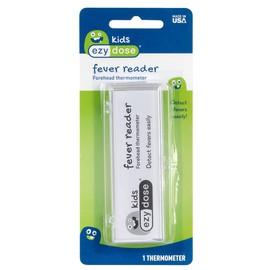 EZY DOSE Kids Thermometer for Fever for Baby and Toddler, Celsius & Fahrenheit, Reusable, Home & Travel, 10 ml