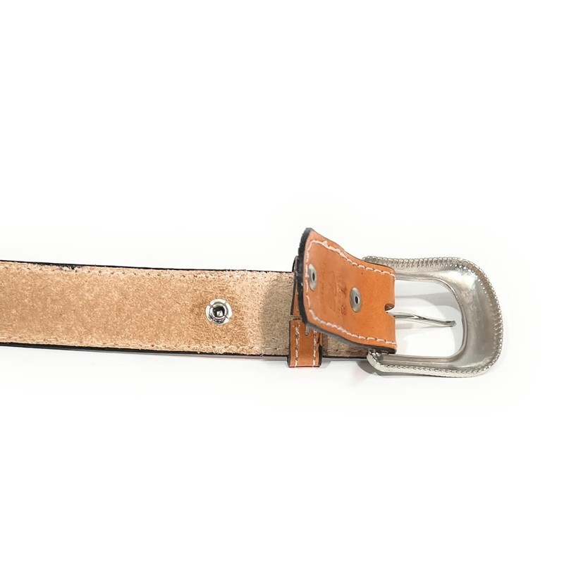 Kids Western Belt - Boys Genuine Leather Cowboy Rodeo Belt