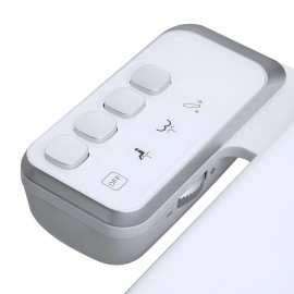 Hibbent Bidet Attachment for Toilet Dual Nozzle Adjustable Pressure Non-Electric