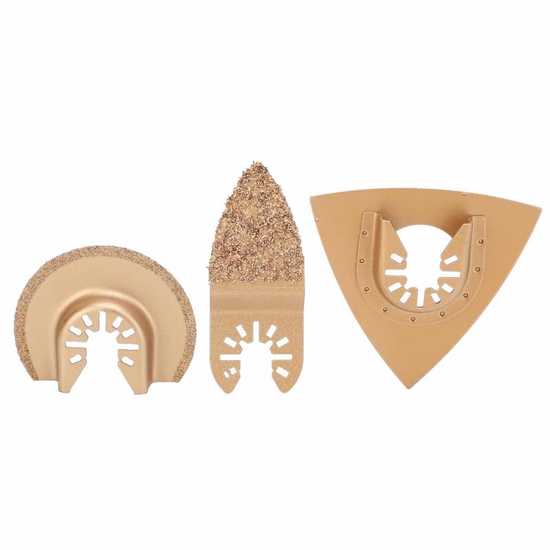 6PCS Hard Alloy Saw Blades Multifunctional Oscillating Saw Blades Tool